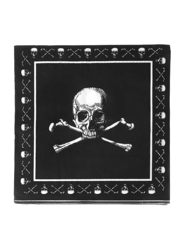 ESPA - Funny Fashion 20 Serviettes En Papier Pirate, Noir Et Blanc 3 ESPA - Funny Fashion 20 Serviettes En Papier Pirate, Noir Et Blanc