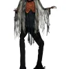 Automate Halloween Epouventail Brulé 2.13m -Robes D'Halloween Soldes Boutique automate halloween epouventail brule 213m