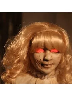 Automate Poupée Fantôme Sur Cheval à Bascule -Robes D'Halloween Soldes Boutique automate poupee fantome sur cheval a bascule 4