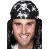 Smiffys Bandana De Pirate Avec Têtes De Mort -Robes D'Halloween Soldes Boutique bandana de pirate avec tetes de mort