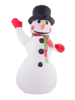 ESPA - Funny Fashion Bonhomme De Neige Gonflable Avec 3 Led - -Robes D'Halloween Soldes Boutique bonhomme de neige gonflable avec 3 led 1 2