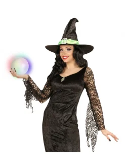 WIDMANN Boule De Cristal Lumineuse 12.5 Cm -Robes D'Halloween Soldes Boutique boule de cristal lumineuse 125 cm 3
