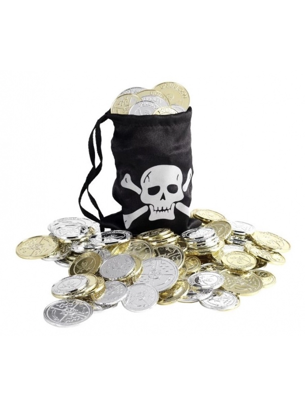 Smiffys Bourse De Pirate Avec Pièces 3 Smiffys Bourse De Pirate Avec Pièces