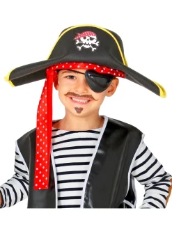 Chapeau Pirate Enfant Avec Bandana -Robes D'Halloween Soldes Boutique chapeau pirate enfant avec bandana 2