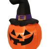 Citrouille Lumineuse, Gonflable Avec Chapeau 120 Cm -Robes D'Halloween Soldes Boutique citrouille lumineuse gonflable avec chapeau 120 cm