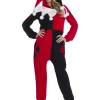 Combinaison Pyjama Harley Quinn™ Femme