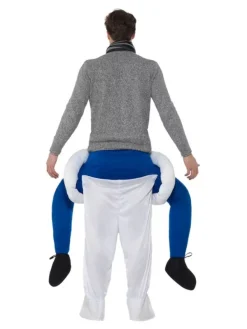 Smiffys Costume Piggyback De Bonhomme De Neige (combinaison) -Robes D'Halloween Soldes Boutique costume piggyback de bonhomme de neige combinaison 2