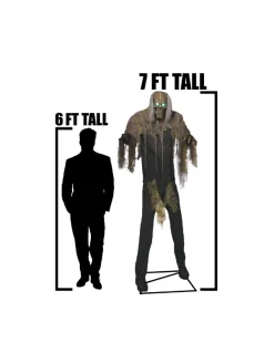 Décoration Animée Halloween De Monstre Dans La Cave De 2m -Robes D'Halloween Soldes Boutique decoration animee halloween de monstre dans la cave de 2m 2