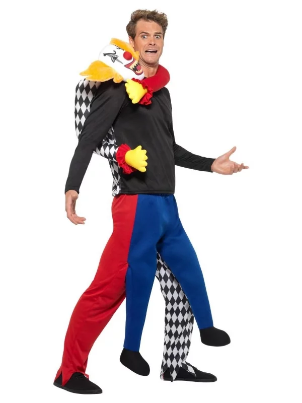 Smiffys Déguisement Adulte Piggyback Kidnappé Par Un Clown 4 Smiffys Déguisement Adulte Piggyback Kidnappé Par Un Clown – Image 2