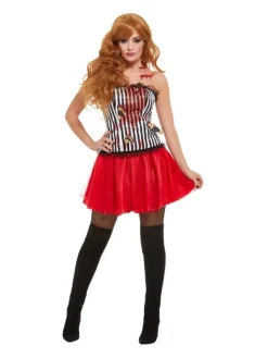 Smiffys Déguisement Assistante De Lanceur De Couteaux (jupe Et Corset) 7 Smiffys Déguisement Assistante De Lanceur De Couteaux (jupe Et Corset) -Robes D'Halloween Soldes Boutique deguisement assistante de lanceur de couteaux jupe et corset 2