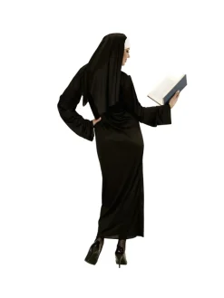 WIDMANN Déguisement Bonne Soeur Mixte (tunique, Coiffe) -Robes D'Halloween Soldes Boutique deguisement bonne soeur mixte tunique coiffe 2
