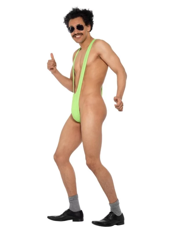 Smiffys Déguisement Borat Homme (combinaison Verte) 4 Smiffys Déguisement Borat Homme (combinaison Verte) – Image 2