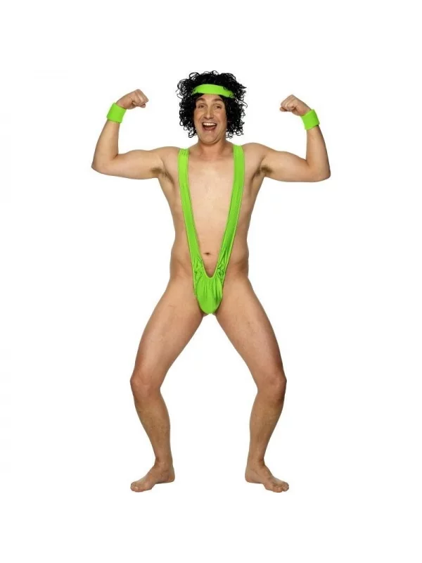 Smiffys Déguisement Borat Homme (combinaison Verte) 6 Smiffys Déguisement Borat Homme (combinaison Verte) – Image 4