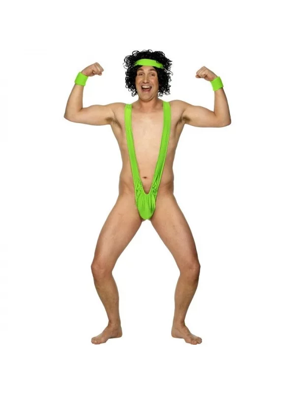 Smiffys Déguisement Borat Homme (combinaison Verte) 3 Smiffys Déguisement Borat Homme (combinaison Verte)