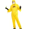 WIDMANN Déguisement Chimiste/Risque Toxique Jaune Homme