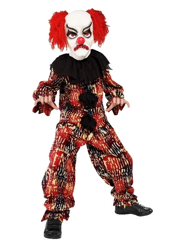 Smiffys Déguisement Clown Effrayant (haut, Pantalon & Masque) 3 Smiffys Déguisement Clown Effrayant (haut, Pantalon & Masque)