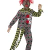 Smiffys Déguisement Clown Fou Enfant (haut, Pantalon Et Masque En EVA Avec Cheveux) 2 Smiffys Déguisement Clown Fou Enfant (haut, Pantalon Et Masque En EVA Avec Cheveux) -Robes D'Halloween Soldes Boutique deguisement clown fou enfant haut pantalon et masque en eva avec cheveux