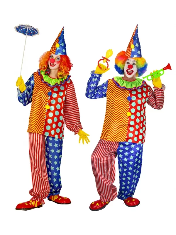 WIDMANN Déguisement Clown Mixte (du S Au XXL) 3 WIDMANN Déguisement Clown Mixte (du S Au XXL)