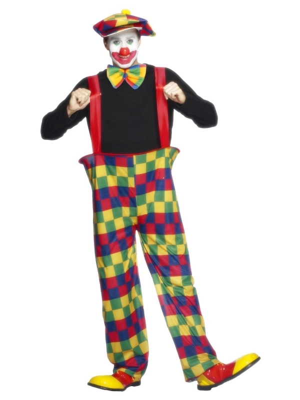 Smiffys Déguisement Clown Multicolore 4 Smiffys Déguisement Clown Multicolore – Image 2