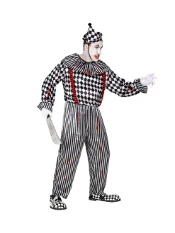 WIDMANN Déguisement Clown Tueur Vintage Homme Du S Au XXXL 7 WIDMANN Déguisement Clown Tueur Vintage Homme Du S Au XXXL -Robes D'Halloween Soldes Boutique deguisement clown tueur vintage homme du s au xxxl 2
