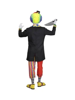 WIDMANN Déguisement Clown Vilain Adulte (veste, Chemise, Pantalon, Chaussettes, Mini-chapeau) -Robes D'Halloween Soldes Boutique deguisement clown vilain adulte veste chemise pantalon chaussettes mini chapeau 2