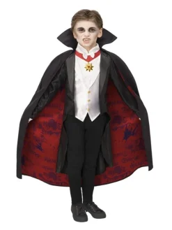 Smiffys Déguisement Conte De Dracula ™ Garçon Avec Médaillon