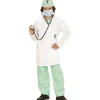 WIDMANN Déguisement De Docteur Garçon (chemise, Pantalon, Blouse, Coiffe, Masque, Stéthoscope) 1 WIDMANN Déguisement De Docteur Garçon (chemise, Pantalon, Blouse, Coiffe, Masque, Stéthoscope) -Robes D'Halloween Soldes Boutique deguisement de docteur garcon chemise pantalon blouse coiffe masque stethoscope