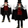 WIDMANN Déguisement De Vampire Garçon (chemise Avec Veste Et Jabot, Cape Avec Col) 1 WIDMANN Déguisement De Vampire Garçon (chemise Avec Veste Et Jabot, Cape Avec Col) -Robes D'Halloween Soldes Boutique deguisement de vampire garcon chemise avec veste et jabot cape avec col