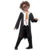 Smiffys Déguisement écolier Enfant Zombie (tunique, Une Chemise Et Une Cravate Attachées) -Robes D'Halloween Soldes Boutique deguisement ecolier enfant zombie tunique une chemise et une cravate attachees