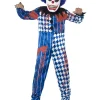 Smiffys Déguisement Enfant Clown Sinistre Luxe (combinaison, Masque En EVA, Cerveau & Cheveux Attaché) 2 Smiffys Déguisement Enfant Clown Sinistre Luxe (combinaison, Masque En EVA, Cerveau & Cheveux Attaché) -Robes D'Halloween Soldes Boutique deguisement enfant clown sinistre luxe combinaison masque en eva cerveau cheveux attache