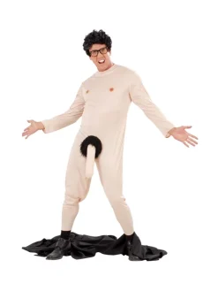 WIDMANN Déguisement Exhibitionniste Homme (combinaison Zizi Et Manteau) -Robes D'Halloween Soldes Boutique deguisement exhibitionniste homme combinaison zizi et manteau 2