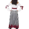 Smiffys Déguisement Femme Pirate (robe Longue & Bandana) -Robes D'Halloween Soldes Boutique deguisement femme pirate robe longue bandana