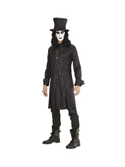 WIDMANN Déguisement Gothique Le Grand Corbeau Homme (veste, Chapeau Haut De Forme)