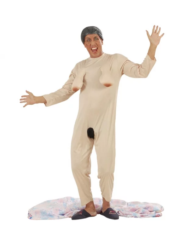 WIDMANN Déguisement Grand-mère Exhibitionniste 4 WIDMANN Déguisement Grand-mère Exhibitionniste – Image 2