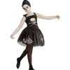 WIDMANN Déguisement Halloween Fille (robe Squelette Noire) 1 WIDMANN Déguisement Halloween Fille (robe Squelette Noire) -Robes D'Halloween Soldes Boutique deguisement halloween fille robe squelette noire