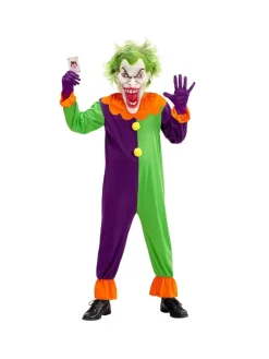 WIDMANN Déguisement Joker Démoniaque Adulte (costume, Masque) 8 WIDMANN Déguisement Joker Démoniaque Adulte (costume, Masque) -Robes D'Halloween Soldes Boutique deguisement joker demoniaque adulte costume masque 1