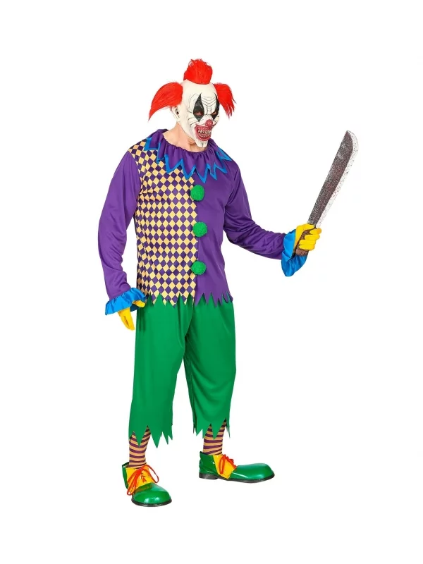 WIDMANN Déguisement Joker Diable Adulte (haut, Pantalon, Chaussettes Sans Pieds) 5 WIDMANN Déguisement Joker Diable Adulte (haut, Pantalon, Chaussettes Sans Pieds) – Image 3