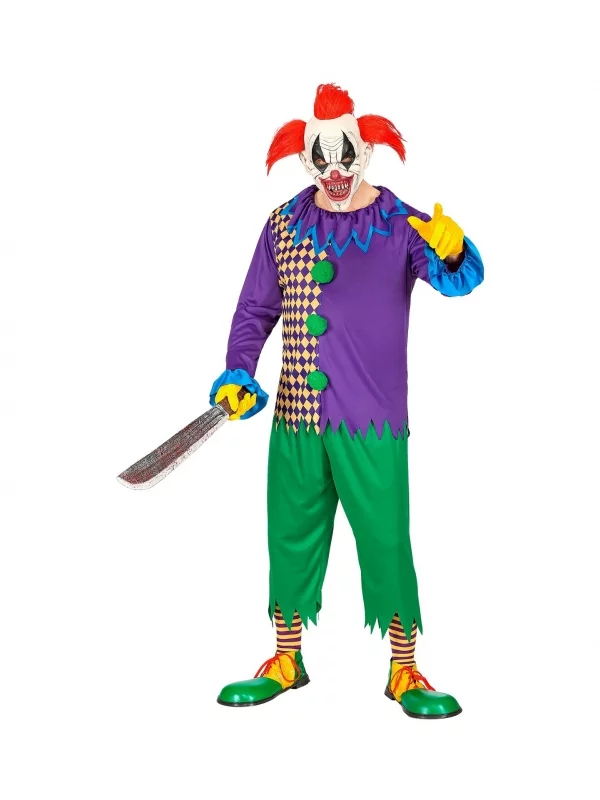 WIDMANN Déguisement Joker Diable Adulte (haut, Pantalon, Chaussettes Sans Pieds) 3 WIDMANN Déguisement Joker Diable Adulte (haut, Pantalon, Chaussettes Sans Pieds)