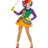 WIDMANN Déguisement Joker Femme Multicolore (robe Avec Tutu, Collants Sans Pieds, Mini Chapeau) -Robes D'Halloween Soldes Boutique deguisement joker femme multicolore robe avec tutu collants sans pieds mini chapeau