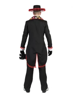 Déguisement Jour Des Morts Homme (chemise Et Queue De Pie) -Robes D'Halloween Soldes Boutique deguisement jour des morts homme chemise et queue de pie 2