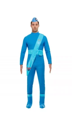 Smiffys Déguisement Luxe Scott & Virgil Thunderbirds, Bleu 6 Smiffys Déguisement Luxe Scott & Virgil Thunderbirds, Bleu -Robes D'Halloween Soldes Boutique deguisement luxe scott virgil thunderbirds bleu 1