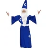 WIDMANN Déguisement Magicien Enchanteur Garçon Bleu Avec Chapeau