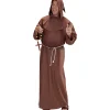 WIDMANN Déguisement Moine Capucin Homme Marron Du S Au XXXL -Robes D'Halloween Soldes Boutique deguisement moine capucin homme marron du s au xxxl