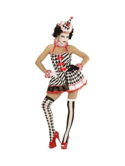 WIDMANN Déguisement Pierrot Femme (robe, Col, Bandeaux De Poignets, Chapeau) 7 WIDMANN Déguisement Pierrot Femme (robe, Col, Bandeaux De Poignets, Chapeau) -Robes D'Halloween Soldes Boutique deguisement pierrot femme robe col bandeaux de poignets chapeau 2