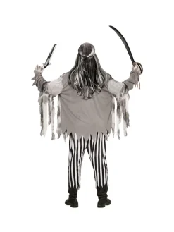 WIDMANN Déguisement Pirate Bateau Fantôme Homme (chemise Avec Squelette Apparent, Veste, Pantalon, Bandana, Cache-oeil) 8 WIDMANN Déguisement Pirate Bateau Fantôme Homme (chemise Avec Squelette Apparent, Veste, Pantalon, Bandana, Cache-oeil) -Robes D'Halloween Soldes Boutique deguisement pirate bateau fantome homme chemise avec squelette apparent veste pantalon bandana cache oeil 2