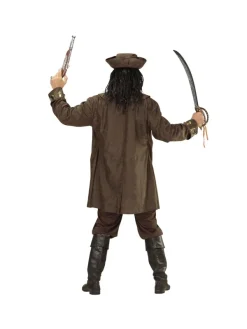 WIDMANN Déguisement Pirate Capitaine Homme (veste, Chemise, Pantalon, Ceinture, Chapeau) -Robes D'Halloween Soldes Boutique deguisement pirate capitaine homme veste chemise pantalon ceinture chapeau 3