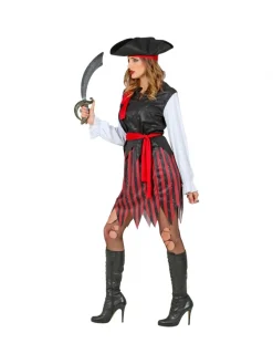 WIDMANN Déguisement Pirate Des Caraïbes Femme Avec Tricorne Et Bandeau - Du S Au XXXL 7 WIDMANN Déguisement Pirate Des Caraïbes Femme Avec Tricorne Et Bandeau - Du S Au XXXL -Robes D'Halloween Soldes Boutique deguisement pirate des caraibes femme avec tricorne et bandeau du s au xxxl 2