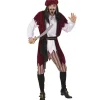 WIDMANN Déguisement Pirate Des Caraïbes Homme (chemise Avec Gilet, Pantalon, Ceinture, Bandeau)