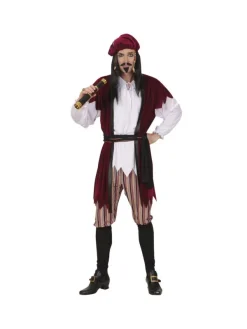 WIDMANN Déguisement Pirate Des Caraïbes Homme (chemise Avec Gilet, Pantalon, Ceinture, Bandeau) -Robes D'Halloween Soldes Boutique deguisement pirate des caraibes homme chemise avec gilet pantalon ceinture bandeau 2