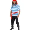 WIDMANN Déguisement Pirate Des Caraïbes Homme (chemise, Pantalon, Ceinture, Bandana)